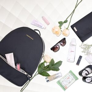 Black Baby Bag Backpack